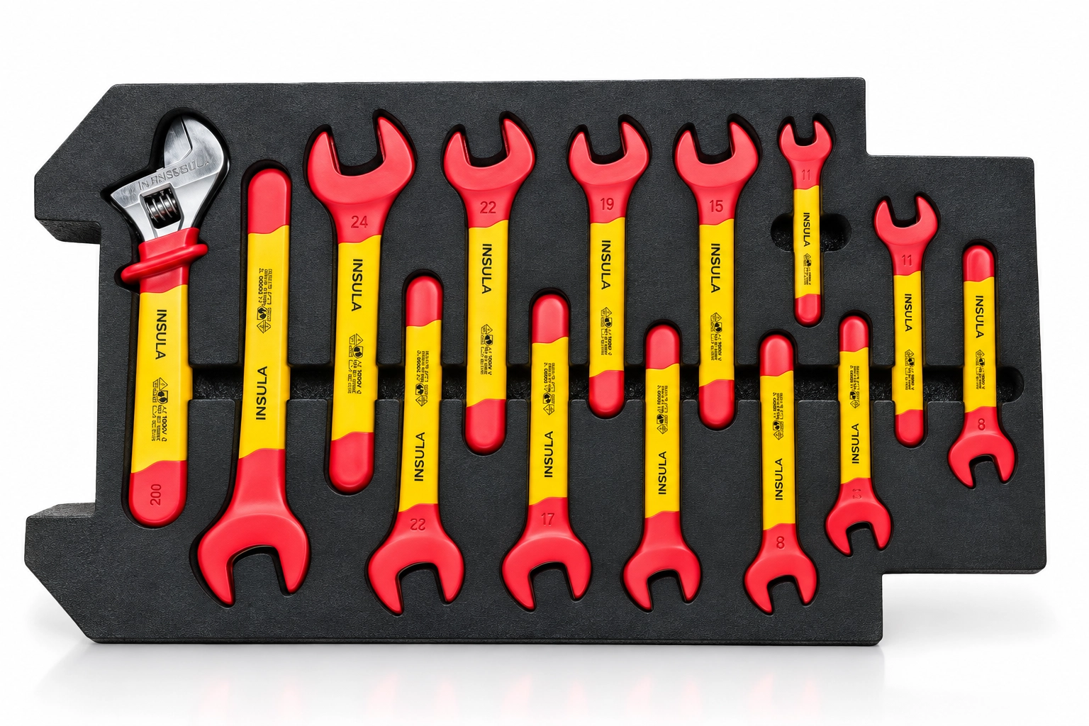 52-Pc Insulated Tool Set With Waterproof Case